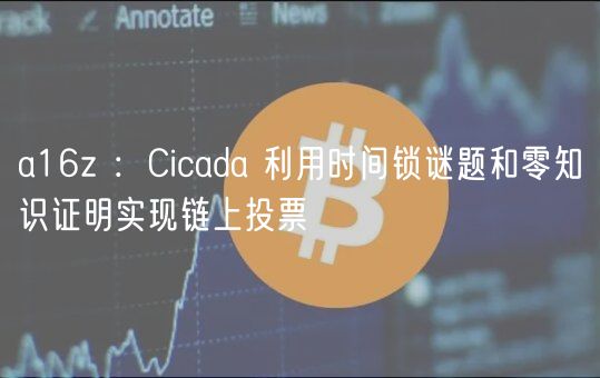 a16z ：Cicada 利用时间锁谜题和零知
