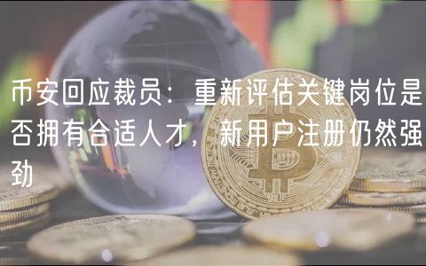 币安回应裁员：重新评估关键岗位是否
