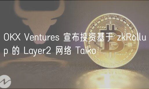 OK Vnturs 宣布投资基于 zkRollup 