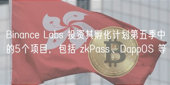 Binanc Labs 投资其孵化计划第五季