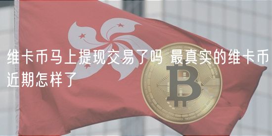 维卡币马上提现交易了吗 最真实的