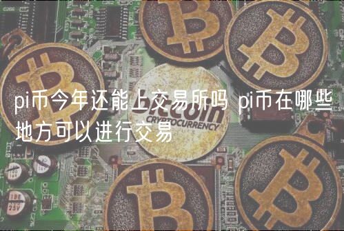 pi币今年还能上交易所吗 pi币在哪