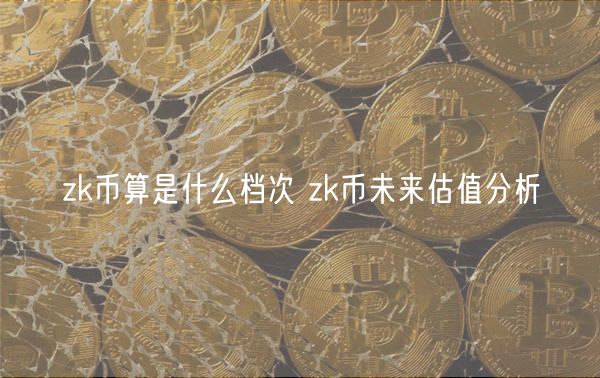 zk币算是什么档次 zk币未来估值分