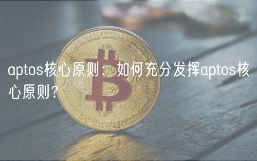 aptos核心原则：如何充分发挥aptos核
