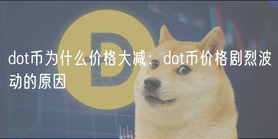 dot币为什么价格大减：dot币价格剧烈波动的原因